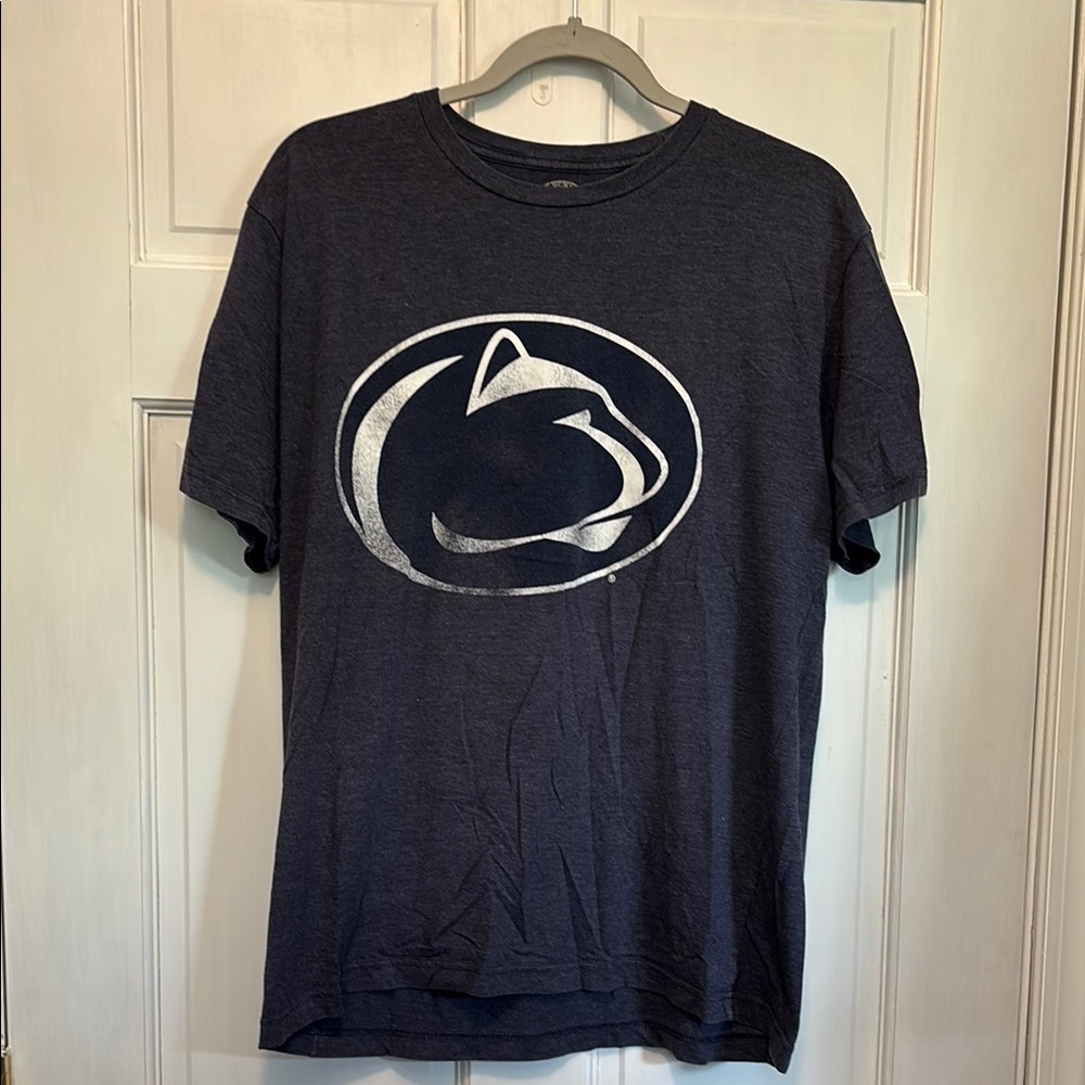 Penn State Blue and White Short Sleeve Tee